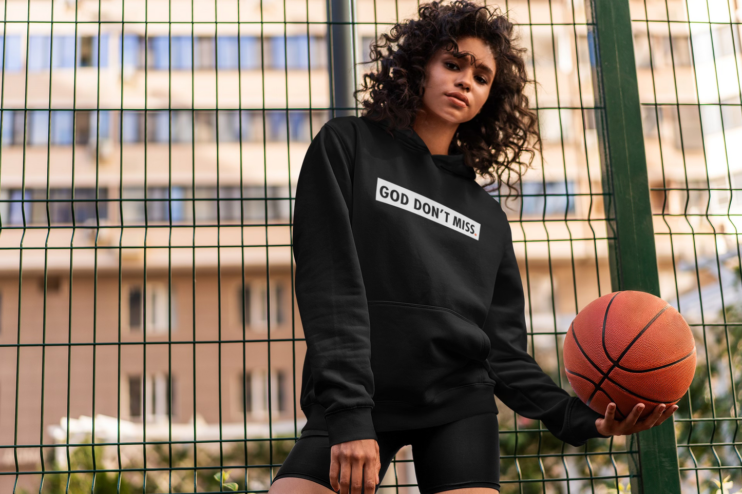 God Don't Miss - Black Hoodie